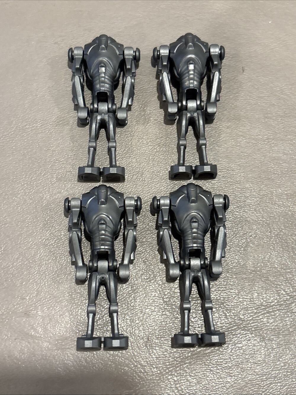 Lego Star Wars Super Battle Droid Minifigure #sw1321 Set Of 4 Narrow Head New